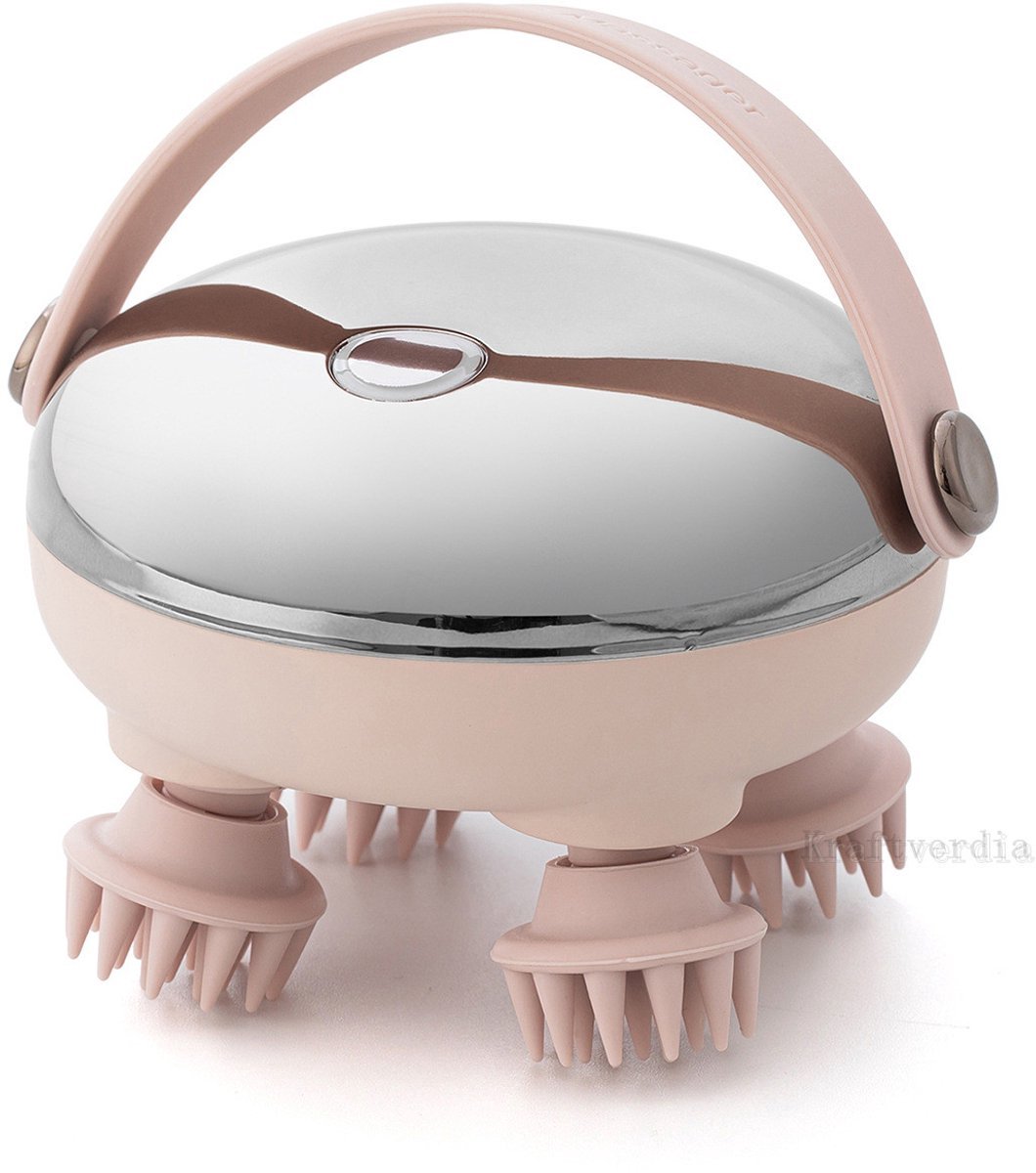 casalora - Elektrisch Hoofdmassage Apparaat - Multifunctioneel Massage Apparaat - Huisdiermassageapparaat - Scalp Massager - Hoofdmassage - Massageapparaten - Draagbaar - Zilver