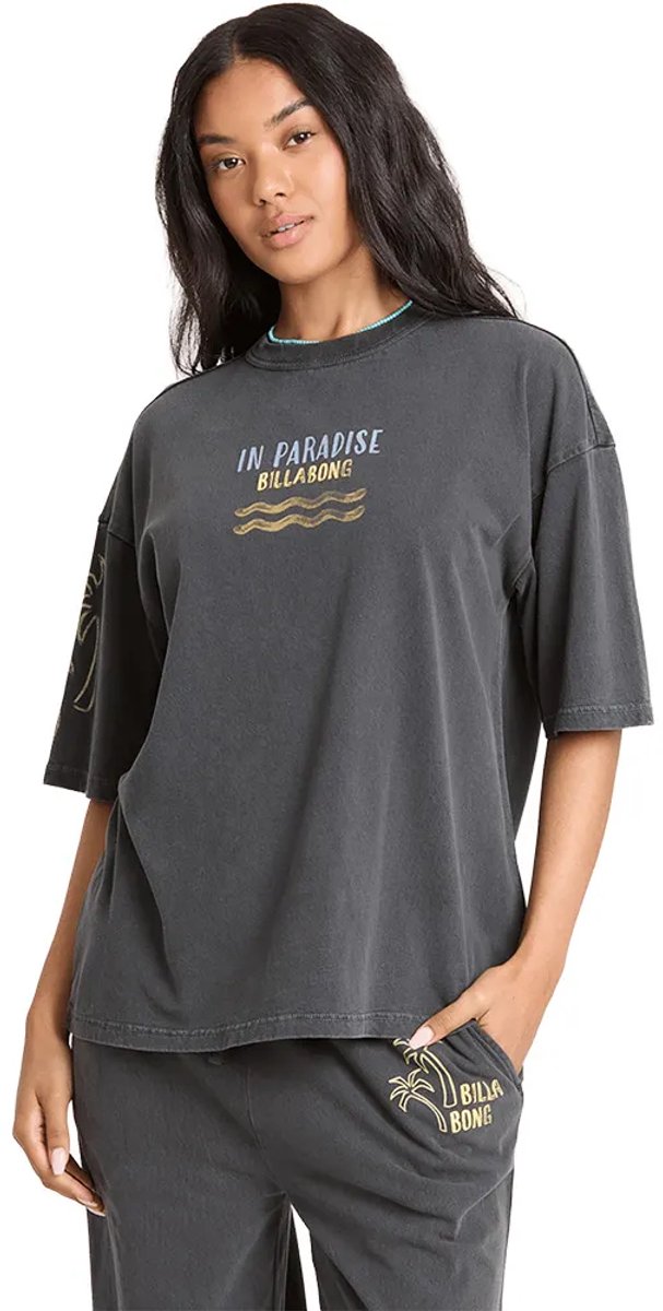 Billabong Paradise 73 T-shirt Met Korte Mouwen M Vrouw Zwart
