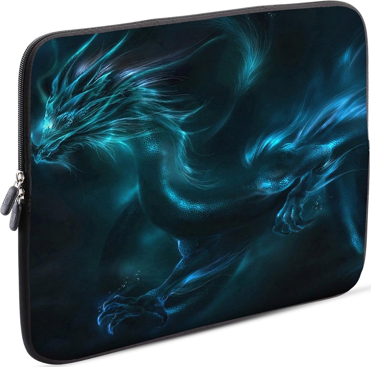 11-11.6 Inch laptophoes - Neopreen Laptoptas Compatibel voor MacBook/Chromebook, 42 designs om uit te kiezen, blauw