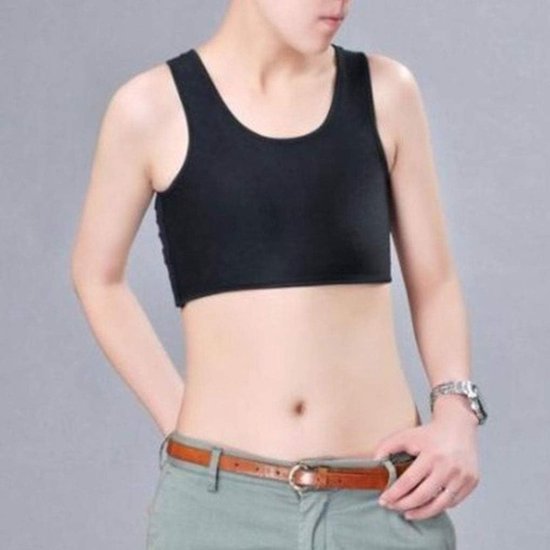 Binder Ondergoed Tanktops Bandage Trans Ademend Zijhaak Bustier BH — afbeelding 3