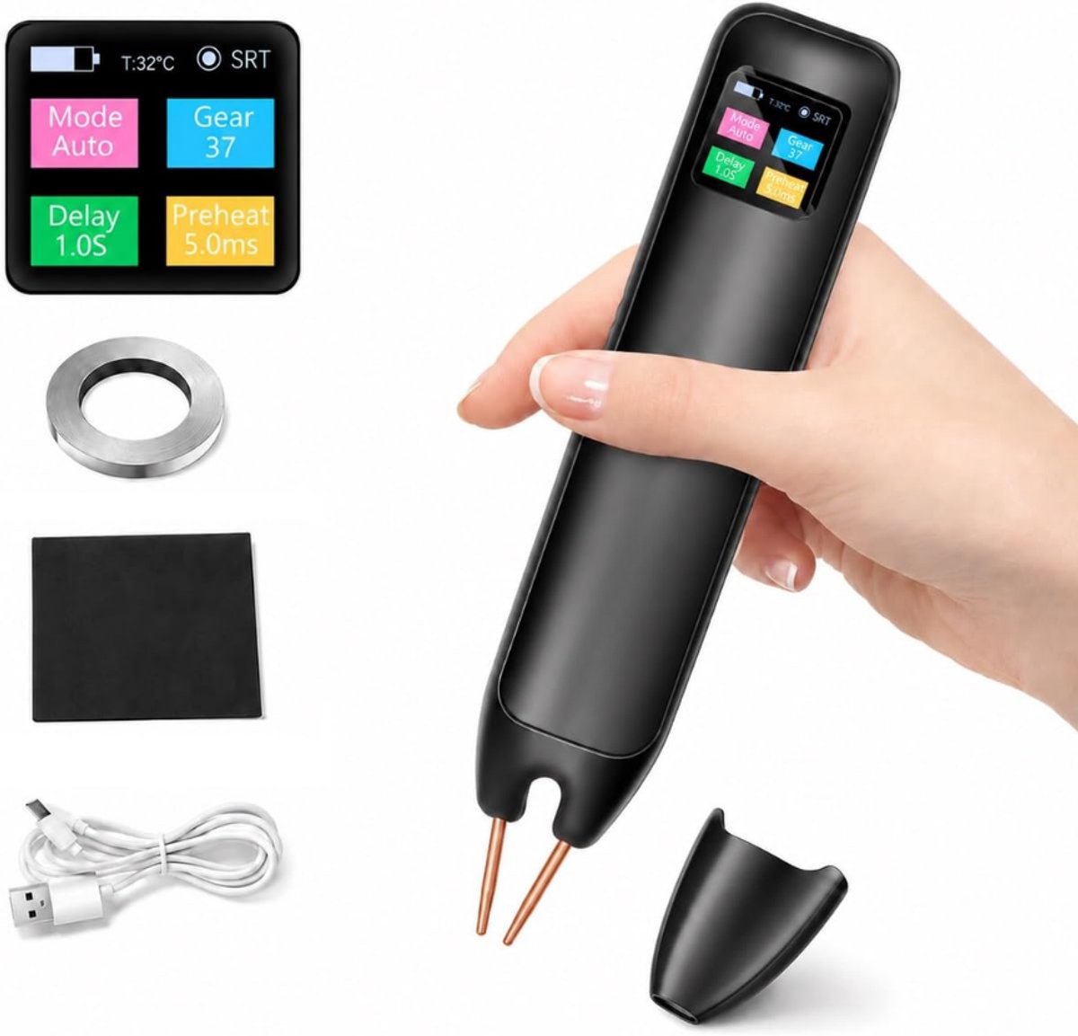 DYVNS® Puntlasapparaat - Puntlasser - Lasapparaat - 2200mAh
