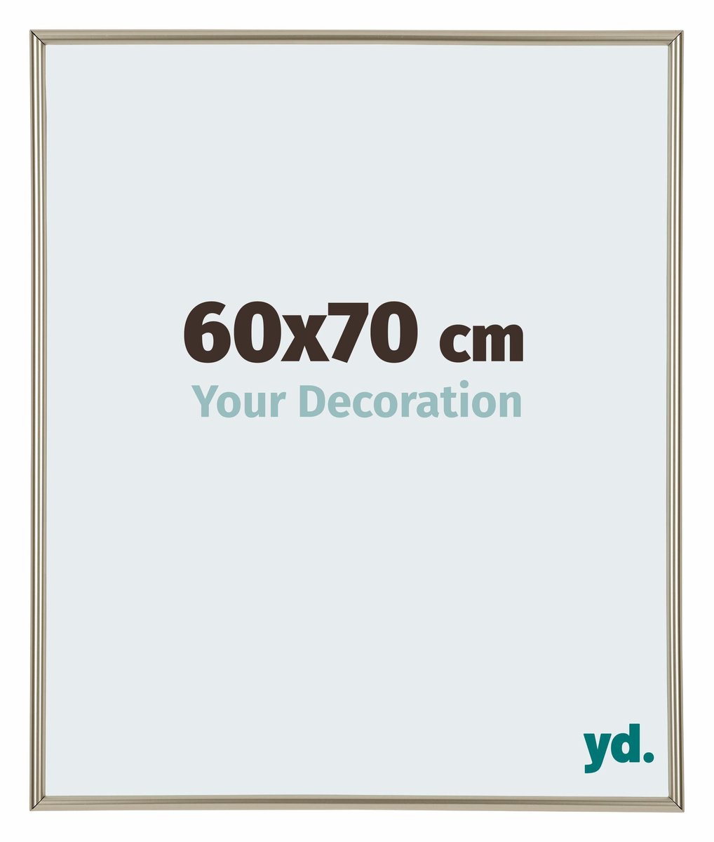 yd. Your Decoration - Fotolijst 60x70 cm - Kunststof - Champagne - Annecy