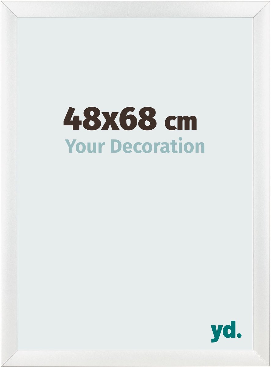 yd. Your Decoration - Fotolijst 48x68 cm - MDF - Wit Hoogglans - Pisa