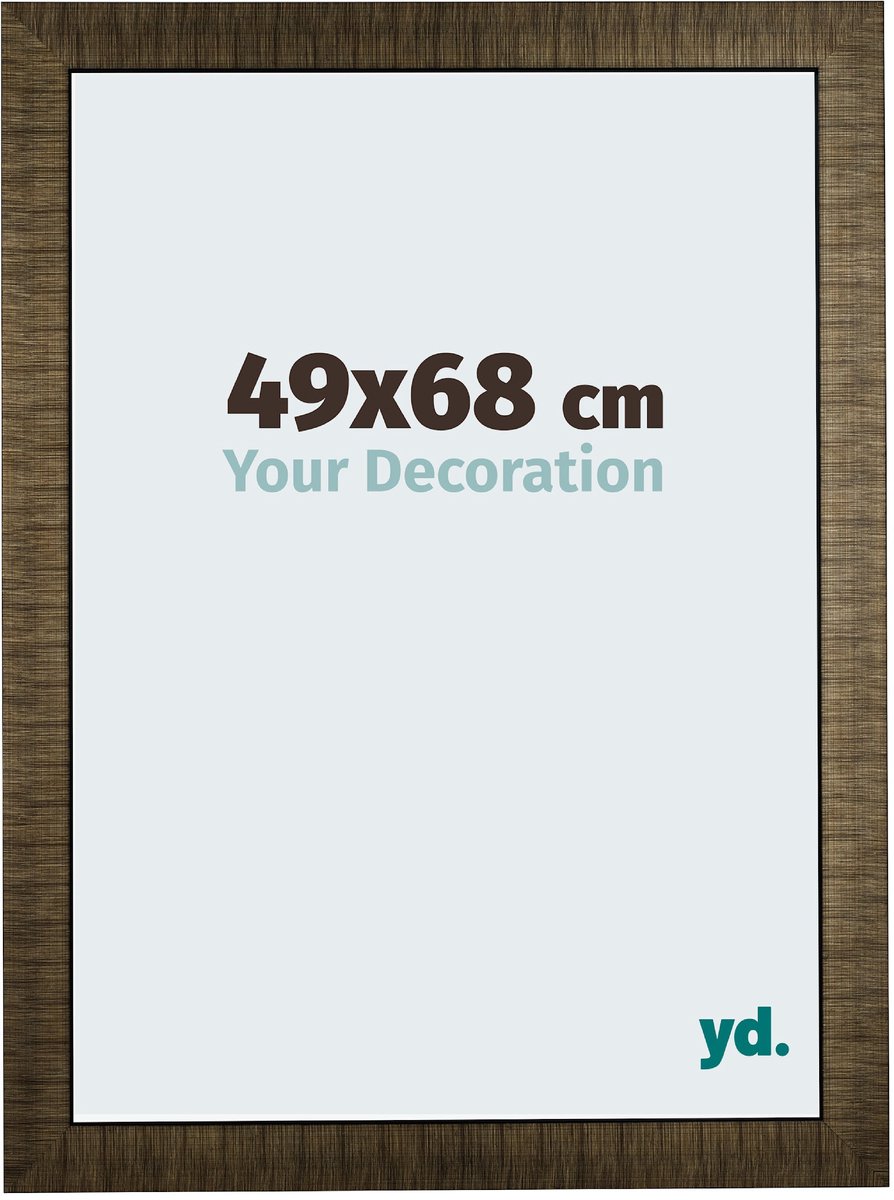 yd. Your Decoration - Fotolijst 49x68 cm - Hout - Champagne Geborsteld - Leeds