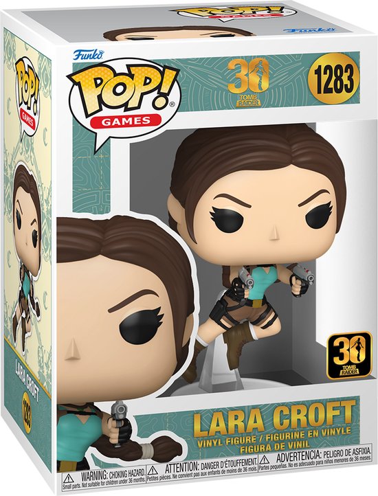 FUNKO POP GAMES: TOMB RAIDER- POP 1- LARA CROFT