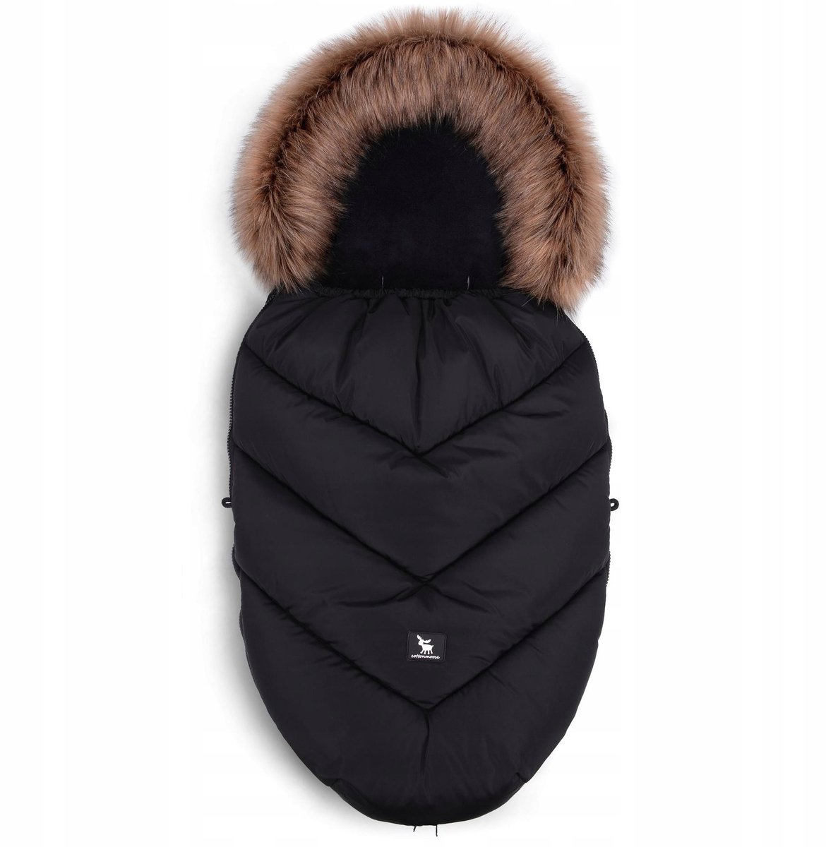 Cottonmoose Baby Slaapzak Yukon Zwart - Kinderwagen & Slee