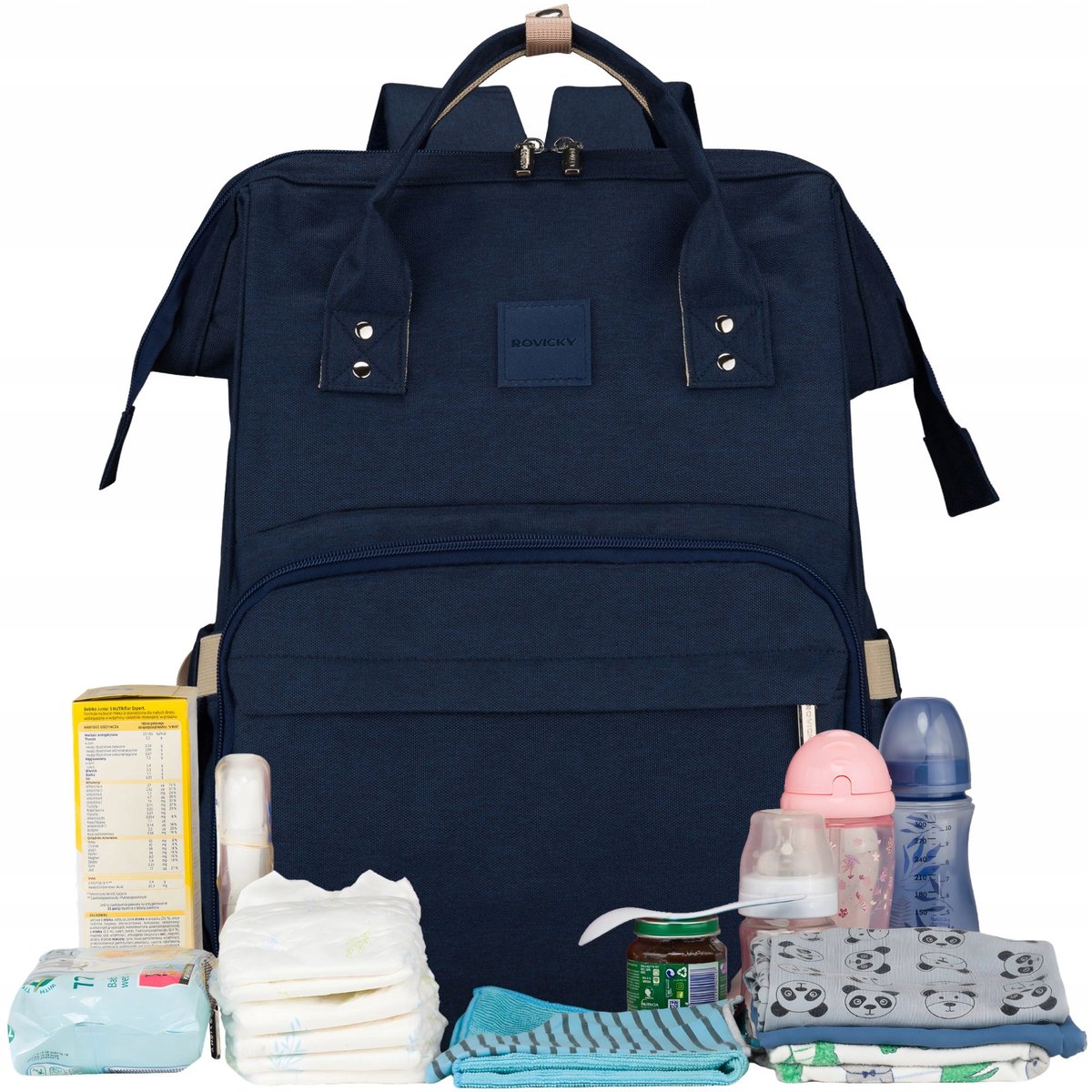 Rovicky Luiertas Rugzak - Grote Organizer voor Mama & Papa