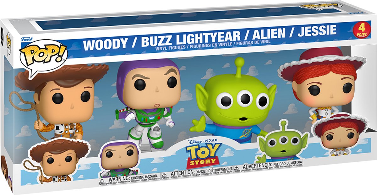 FUNKO POP DISNEY: TOY STORY 4 4PK(BF)
