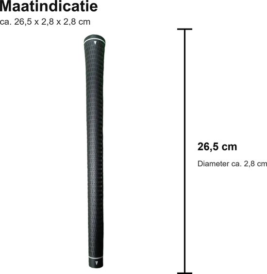 Golf Grip - Tour Velvet - Golfclub Handgrip - Golf Accessoires - Zwart van Golf Pride — afbeelding 4
