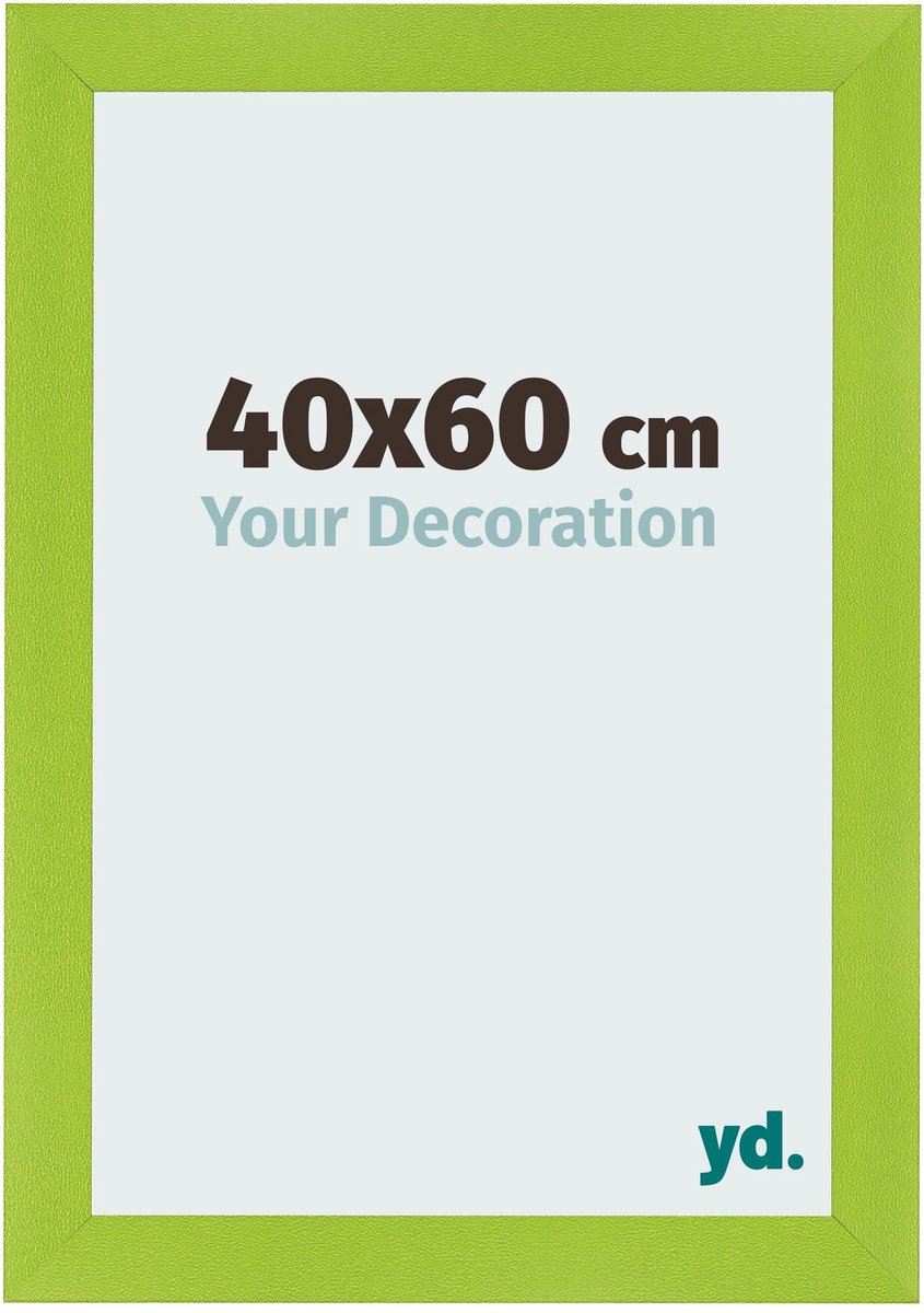 yd. Your Decoration - Fotolijst 40x60 cm - MDF - Groen - Pisa