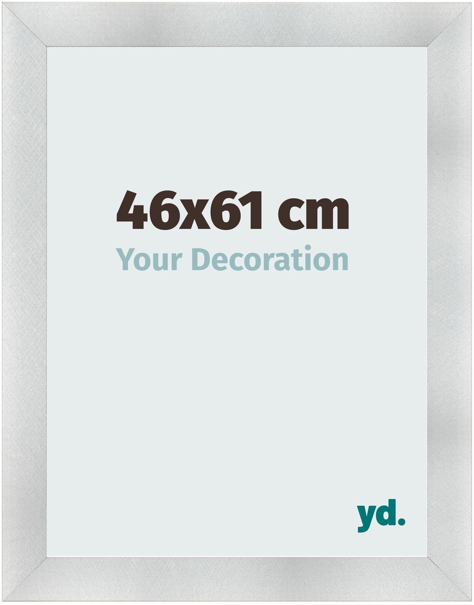yd. Your Decoration - Fotolijst 46x61 cm - MDF - Aluminium Geborsteld - Pisa