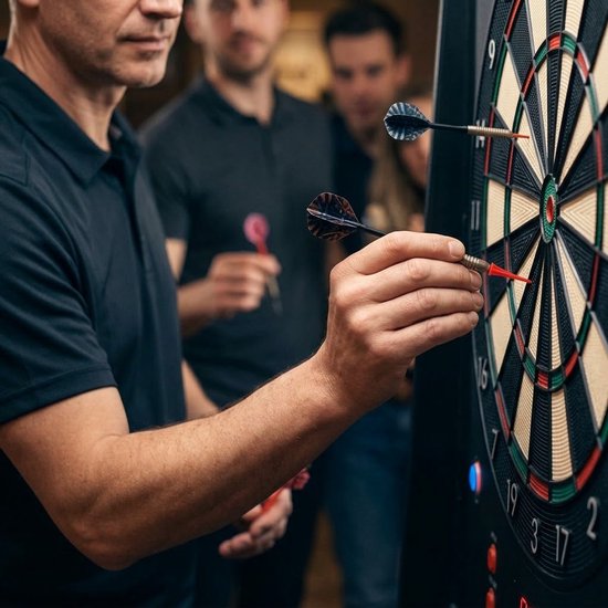Rode dart tips soft tip set 180 stuks darts accessoires kunststof dart punten vervangbare soft tips voor elektronische dartborden inclusief opbergdoosjes — afbeelding 4