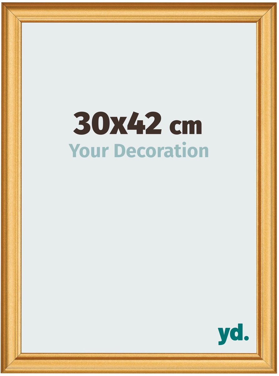 yd. Your Decoration - Fotolijst 30x42 cm - MDF - Goud Mat - Lazio