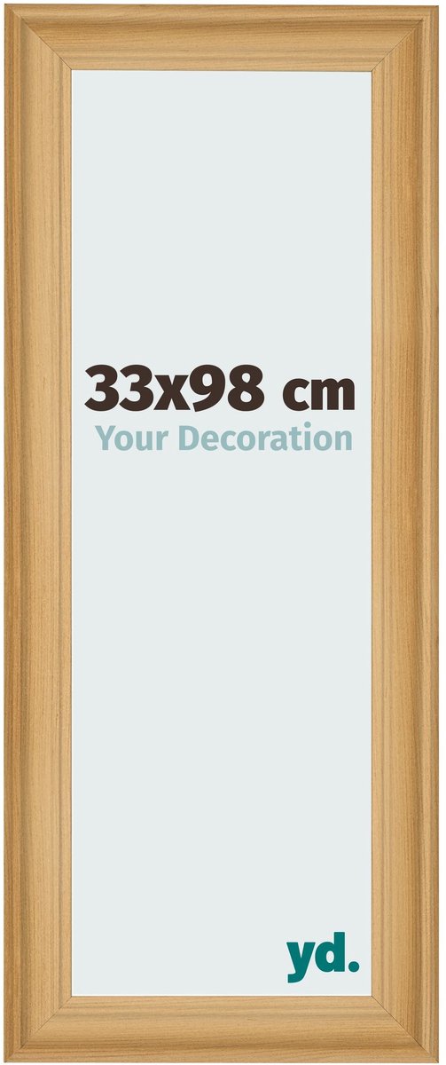 yd. Your Decoration - Fotolijst 33x98 cm - MDF - Dennen Houtnerf - Lazio