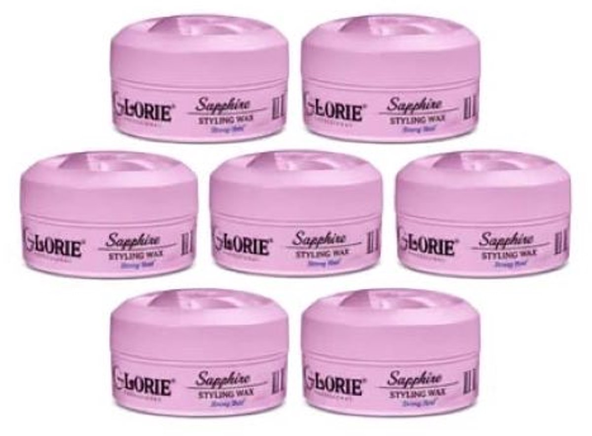 Glorie Sapphire Hair Styling Wax - 7 Stuks