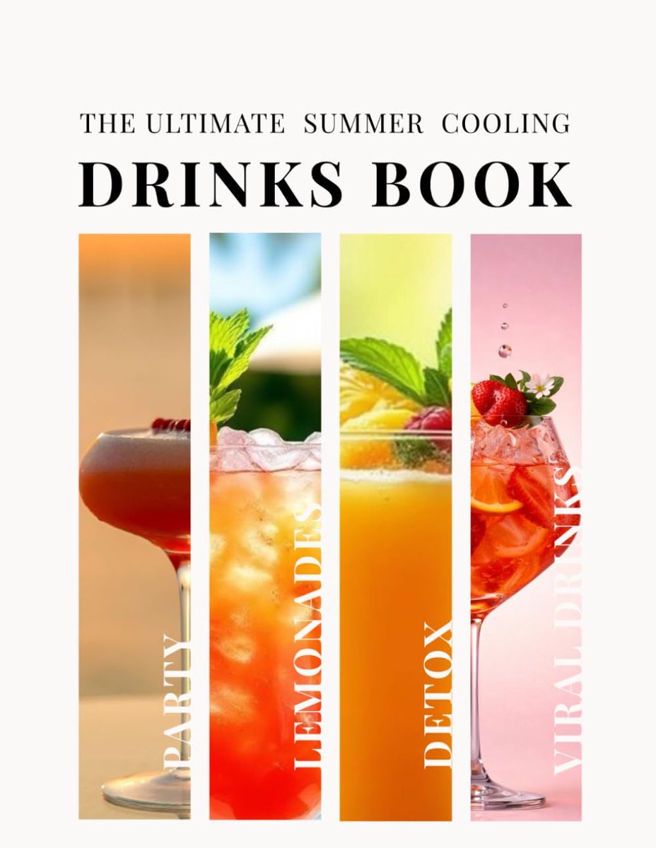 The Ultimate Summer Cooling Drinks Book: Frozen Cubes, Spa Waters, Lemonades & Cafe-Style Refreshers - ShopVlot