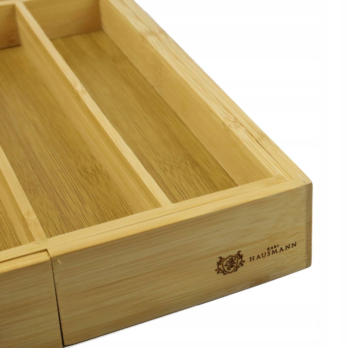 Uitschuifbare Bamboe Besteklade Organizer - 36cm