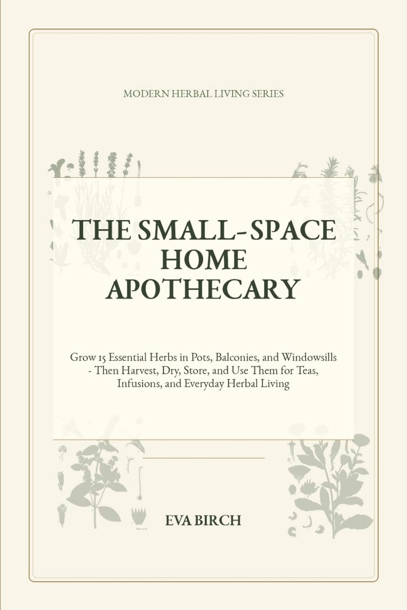 The Small-Space Home Apothecary: Grow 15 Essential Herbs in Pots, Balconies, and Windowsills—Then Harvest, Dry, Store - ShopVlot
