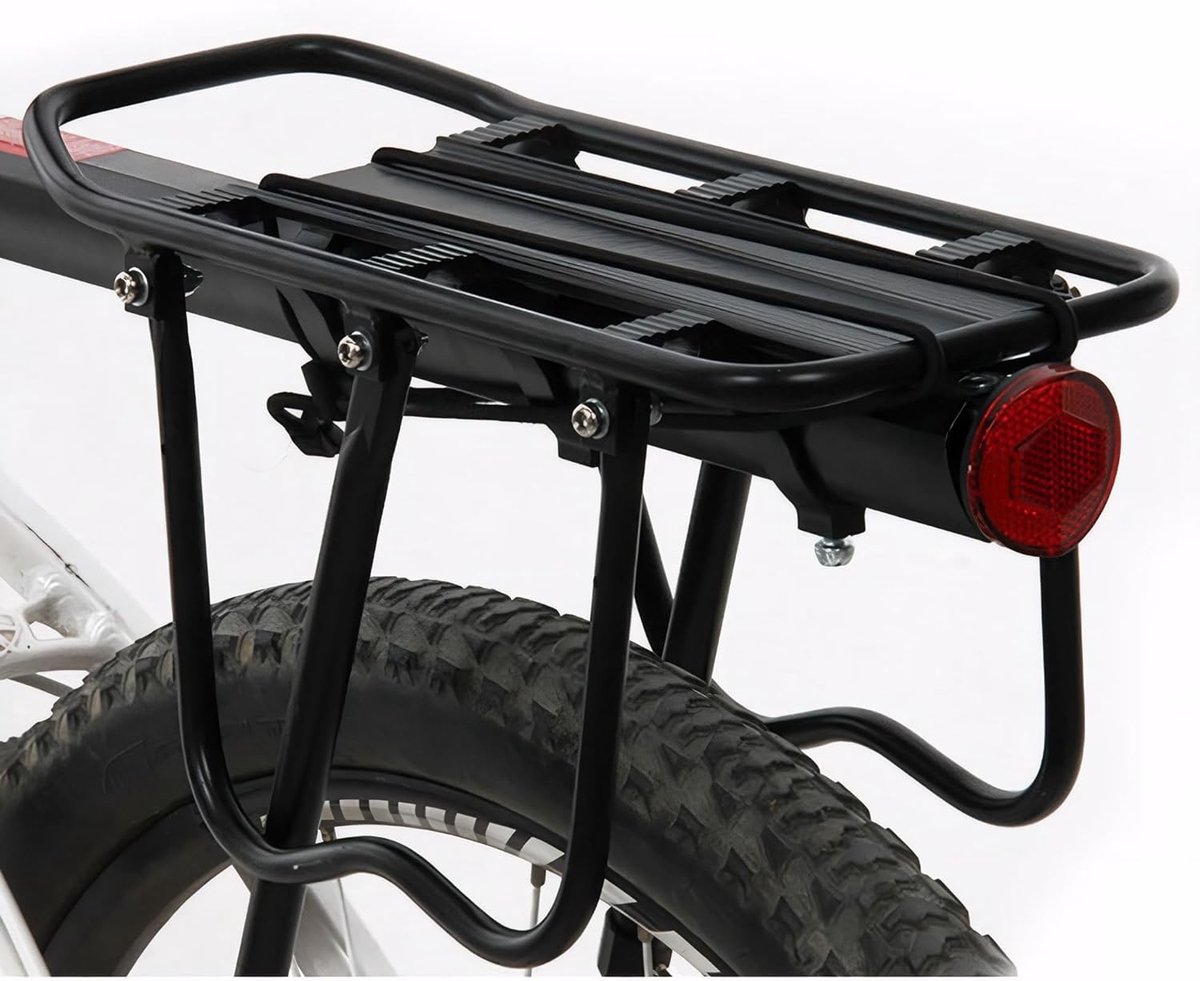 Verstelbare Fietstasdrager van Aluminium voor Achterop de Fiets - Fietsluggage, Cargo Rack, Zitbuisaccessoire