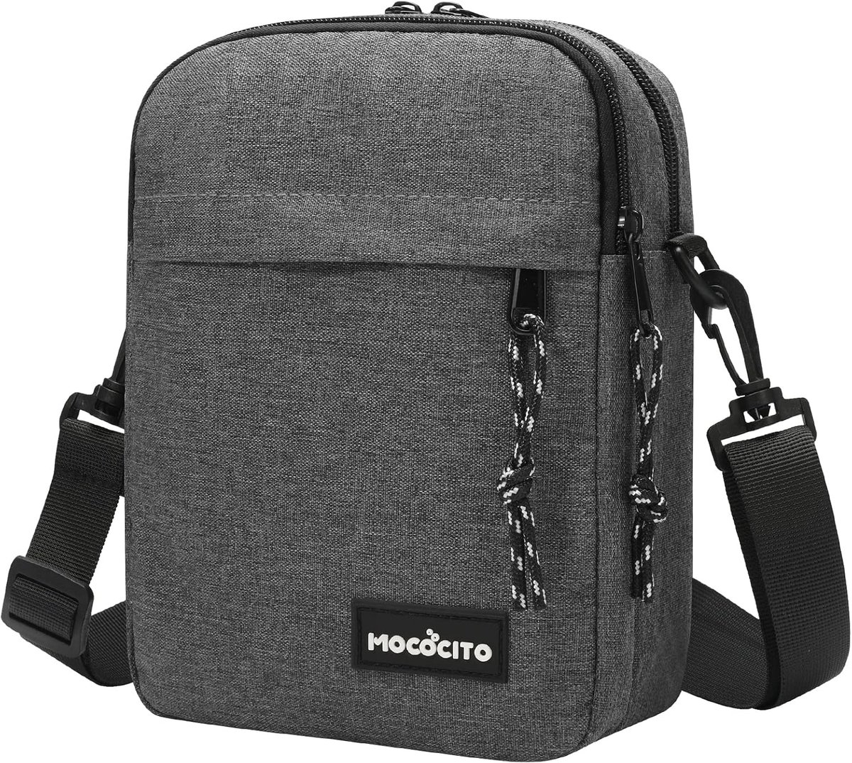 MOCOCITO Schoudertas voor Heren, Casual Crossbody Tas - Klein en Lichtgewicht Nylon Schoudertas met Verstelbare - ShopVlot