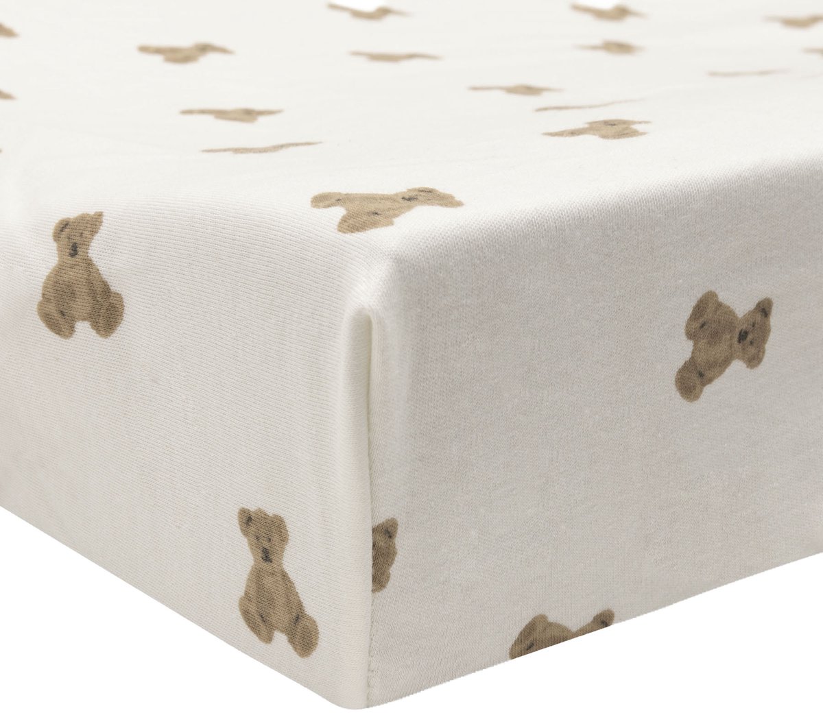 Jollein Aankleedkussenhoes Jersey 50x70cm Mini Teddy Bear