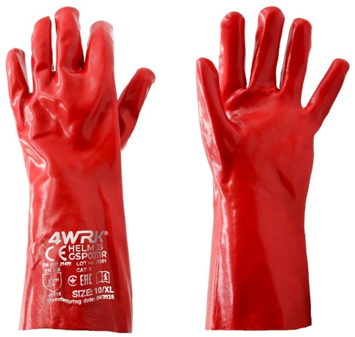 HELM 35 Werkhandschoenen-Veiligheidshandschoenen-Montagehandschoenen -12 paar maat- 10/XL