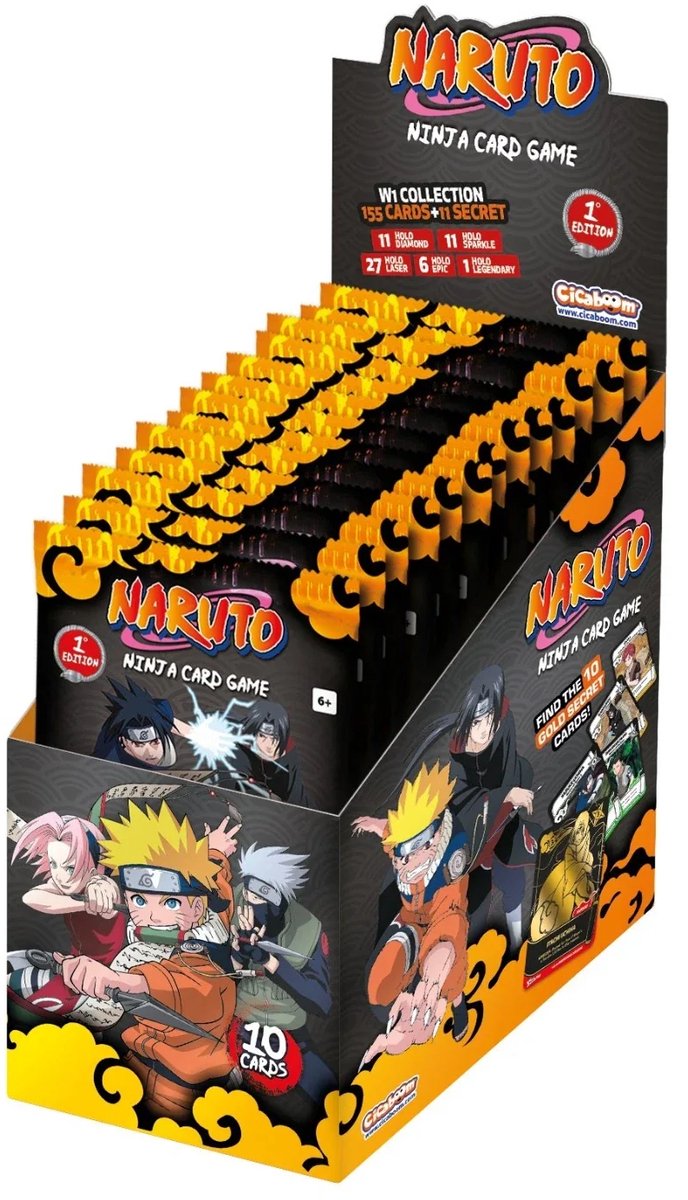 Naruto TCG Booster Box - 1st Edition English - First Print