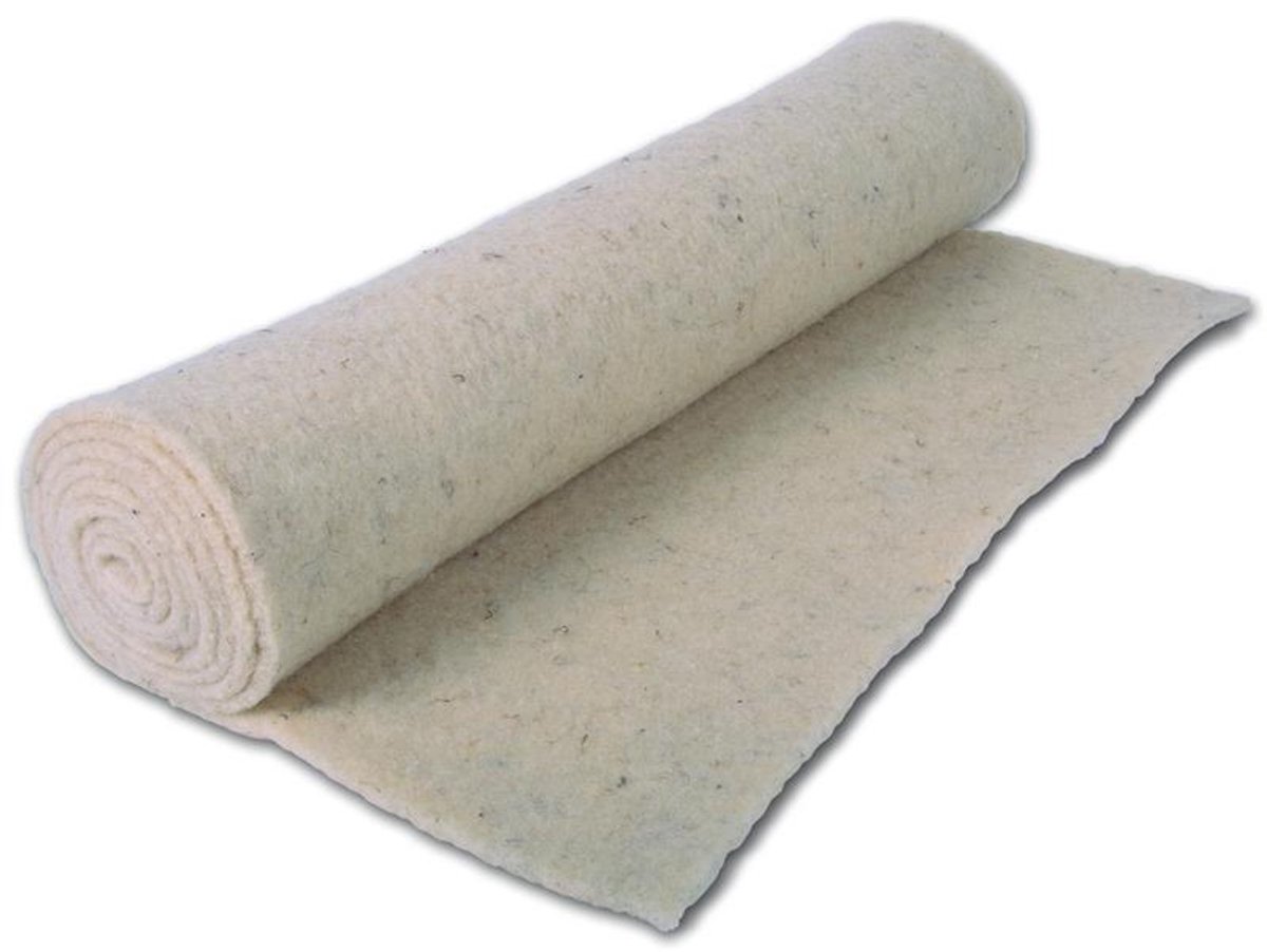 Noor beschermmat schapenwol naturel 0,5 x 1,5 meter