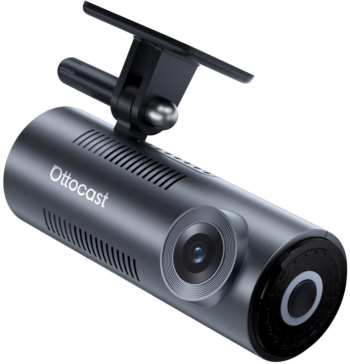 Ottocast OttoSafe Cam | 2-in-1 Draadloze CarPlay Adapter + 2K Dashcam | WiFi 5, Bluetooth 5.4 | Live View op Autoscherm