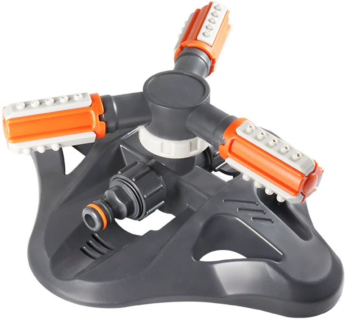 Tuin sprinkler, 360 automatisch roterende verstelbare tuin sprinkler, gazon irrigatie systeem sprinkler tuinplanten groentevelden.