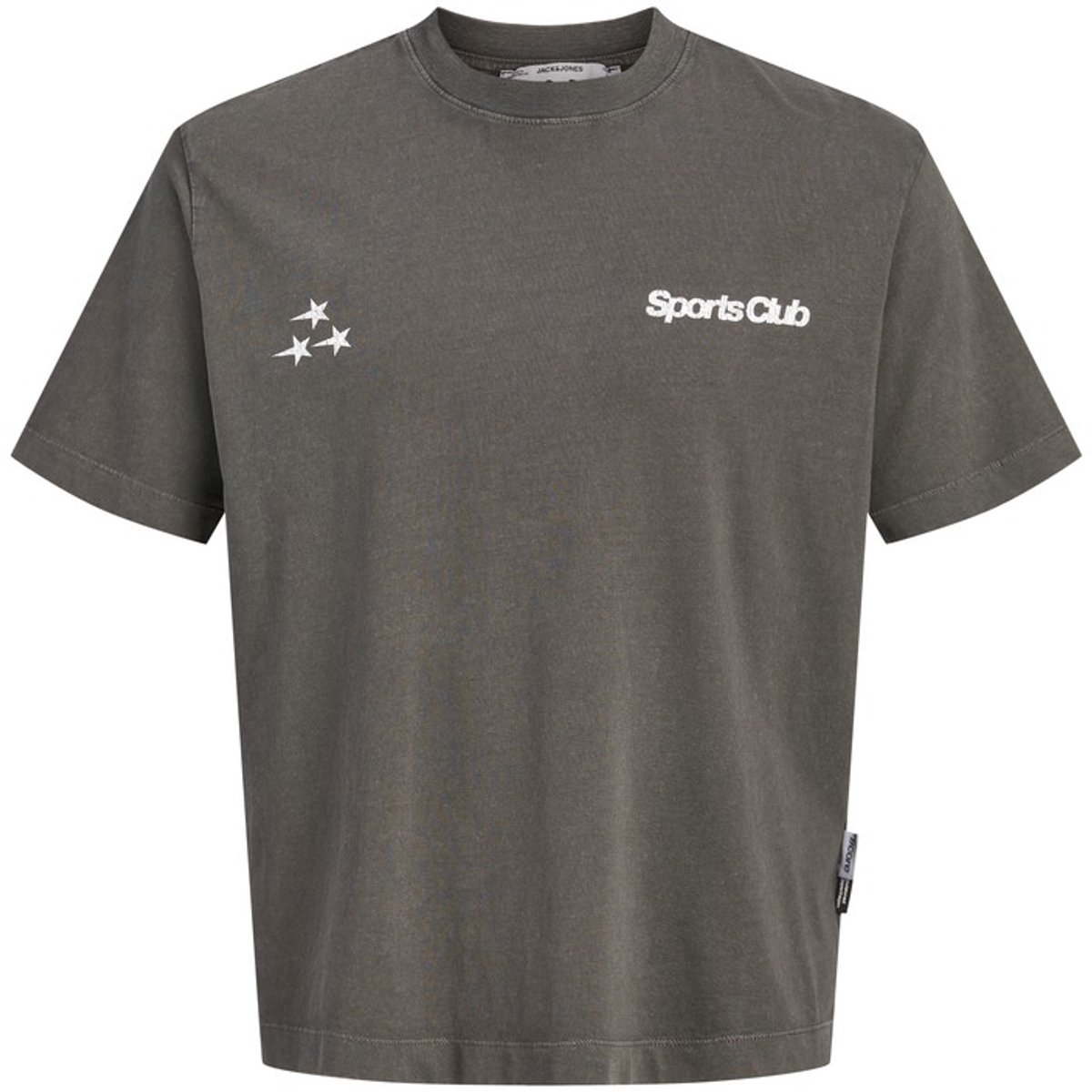 Jack & Jones t-shirt jongens - bruin -JCOlegacy - maat 164