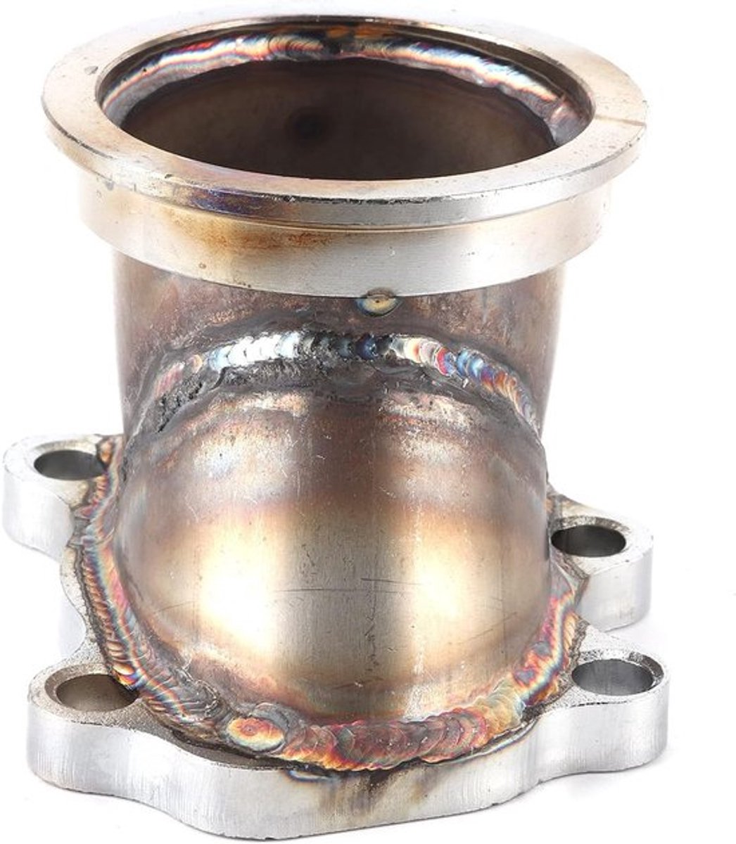 Jhubers - Turbo Downpipe Flange 5 Bolt 2.5in Adapter voor T25 T28 Gt25 Gt28 Turbines