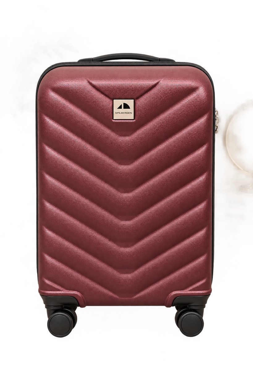 Luxe - Reiskoffer - Handbagage - Hardcase - 52 x 33 x 20 cm - Rood