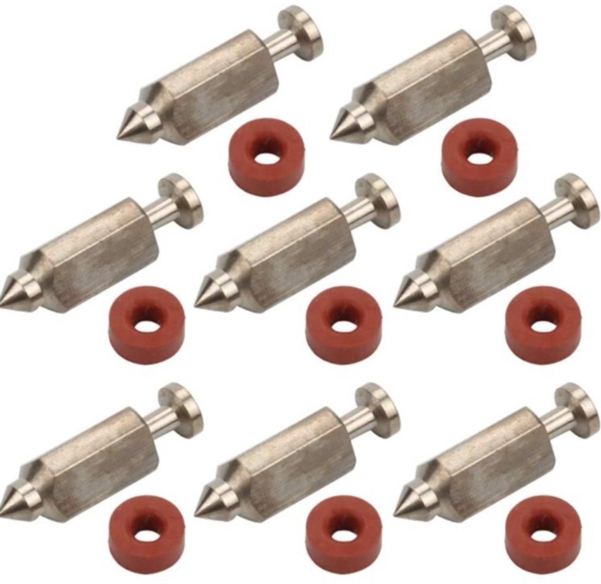 Carburateur reparatieset Geschikt voor Briggs & Stratton 398188 281144 299096, 8 sets