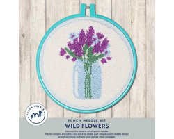 Creative Expressions My Punch Needle Kit Wild Flowers (PN04)