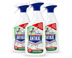 Antikal - Kalkaanslagverwijderaar Spray 3 x 750 ml Desinfectie
