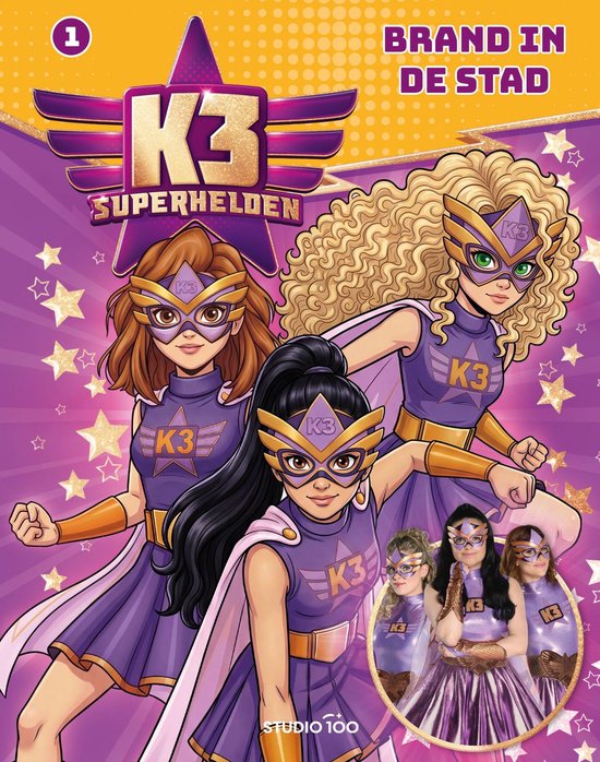 K3 - K3 : leesboek - Superhelden