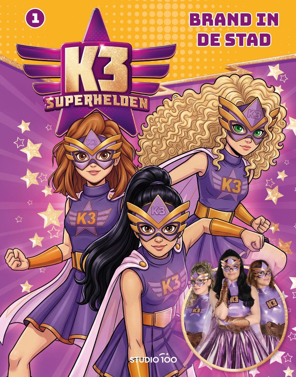 K3 - K3 , Leesboek - Superhelden