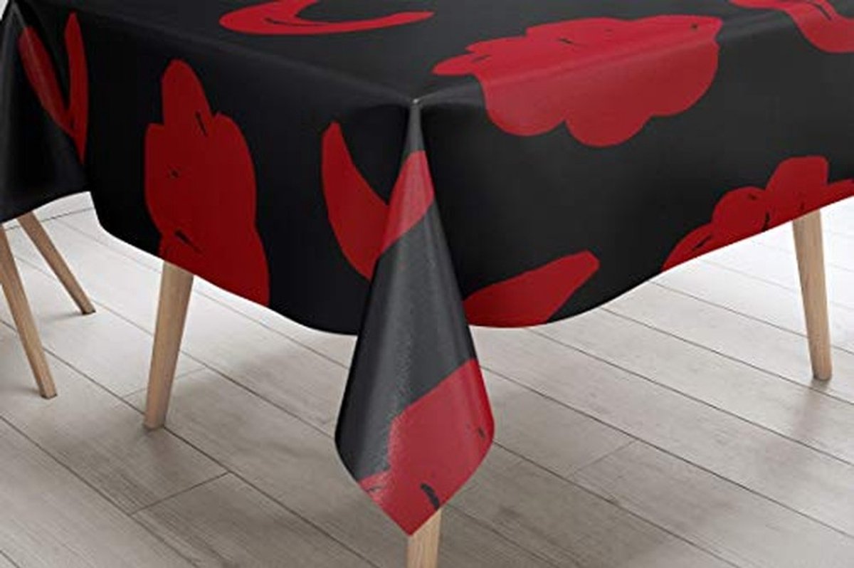 Elzusha - Waterdichte Tafelkleed, Anti-Mold en Sneldrogend, 140x140 cm