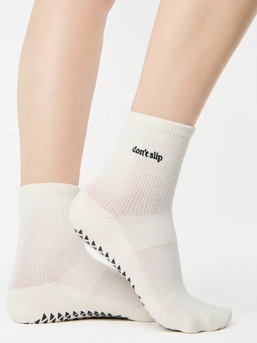 Pointe Studio Don't Slip Grip Sokken met Enkelgreep - 39 - 42