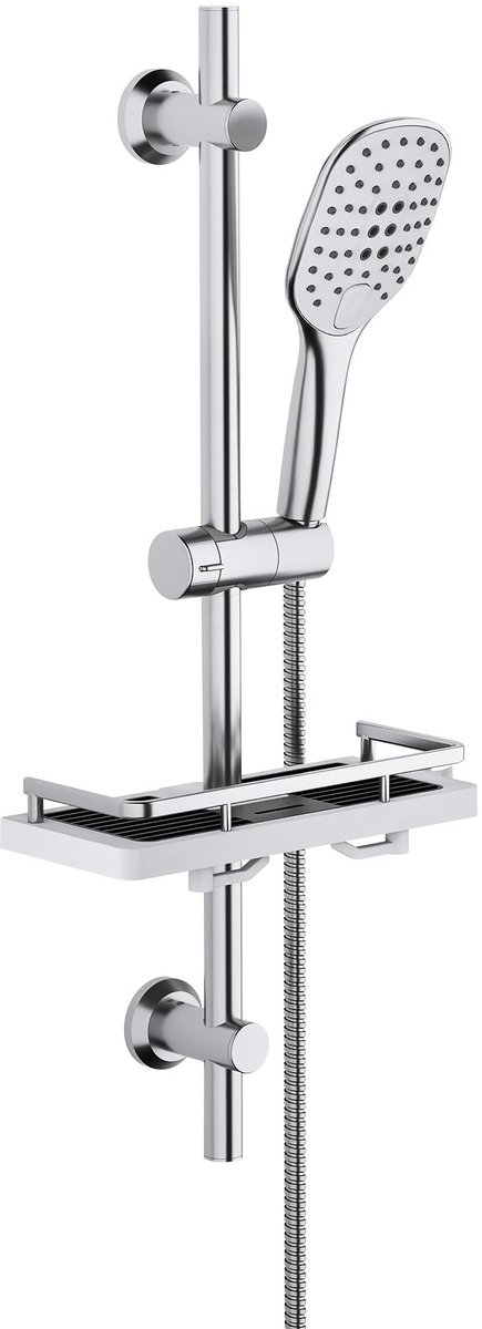 Elzusha - Douche Rail van RVS 70cm met Handdouche