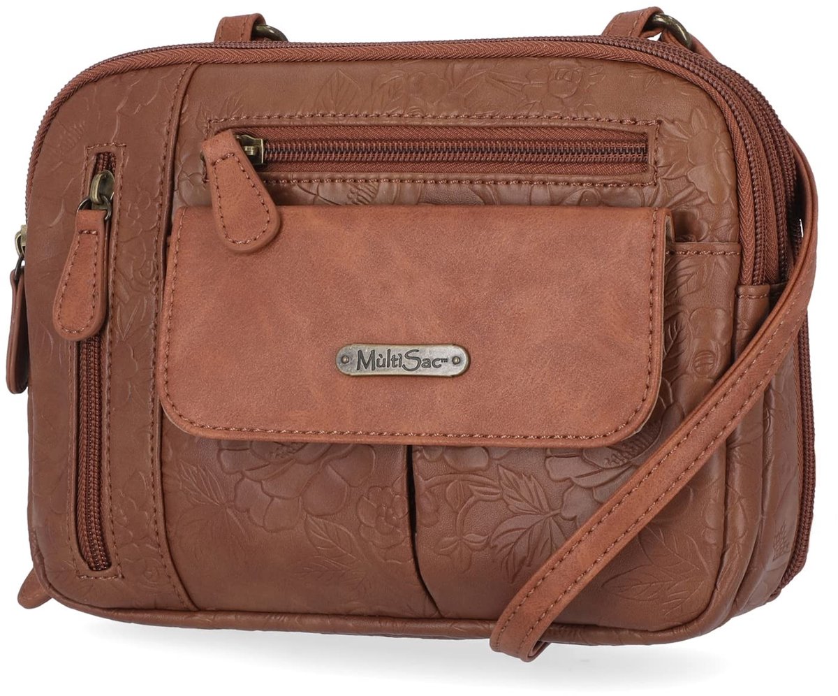 Elzusha - Zippy Schoudertas met 3 Vakken - Compacte Organizer
