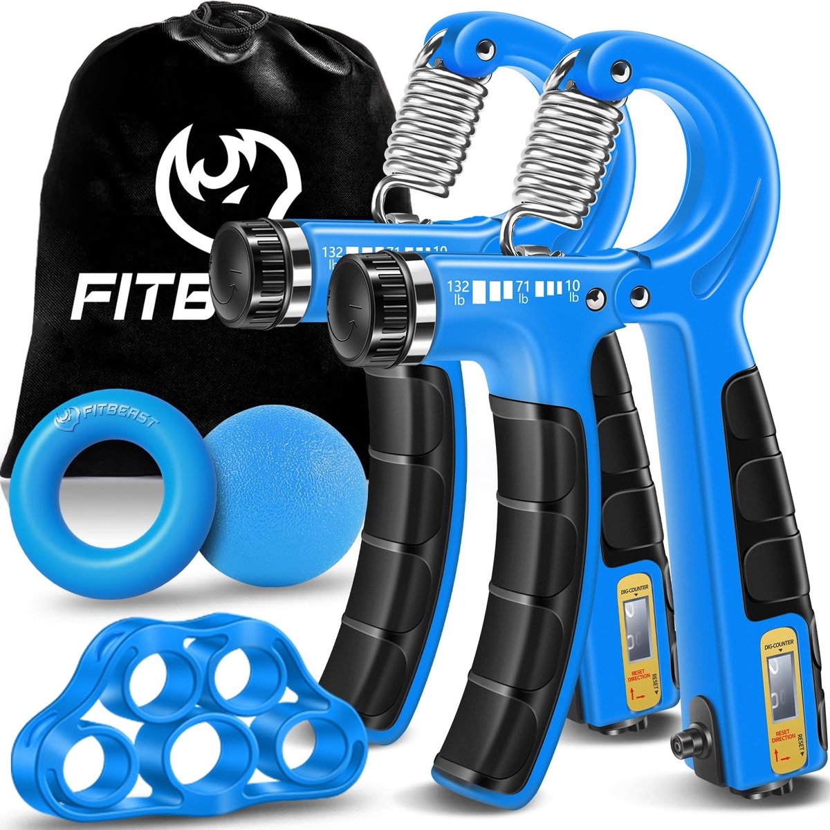Elzusha - Handgreepversterker Set voor Griptraining