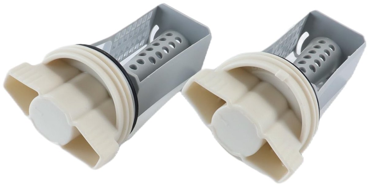 Elzusha - Afvoerpomp Vervangfilters Set van 2 - Geschikt voor Wasmachines