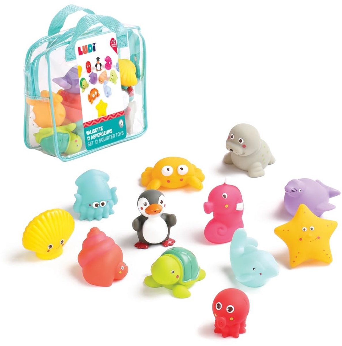 Elzusha - Set van 12 Bad Spray Nozzles voor Kinderen
