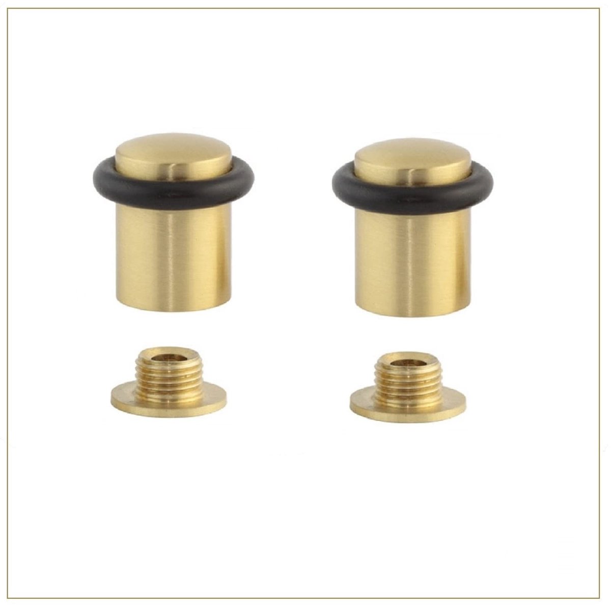 Elzusha - Deurstopper Set van 2 van Natuurlijke Rubber