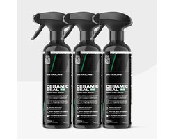 Detailrs Ceramic Seal 2.0 - 3-pack - Autowax - Keramische Autowax - Auto Wax - Keramische Shampoo - Ceramic Coating Auto - Auto Wassen - 1,5L