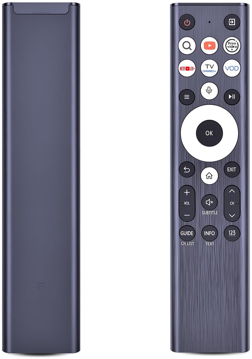 Elzusha - Vervangende Afstandsbediening voor TV - Spraakfuncties