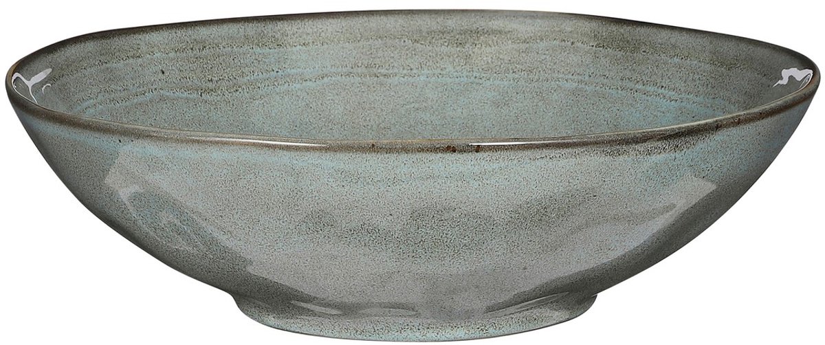 Mica Decorations Tabo Schaal - H9 x Ø31 cm - Groen