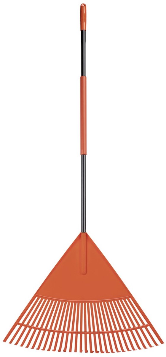 BLACK+DECKER Tuinhark BXGTTO7003 - 178 x 60 x 3 CM - Bladhark met Comfortabele Handgreep - Terugverende Hark - Oranje/Zwart van BLACK+DECKER — afbeelding 2